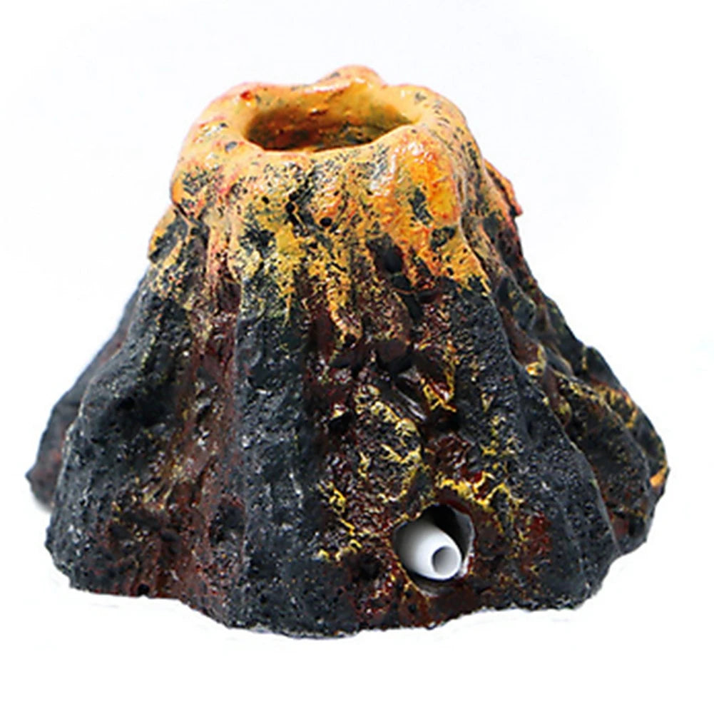 Volcano Bubble Stone Aquarium Decor with Air Stone