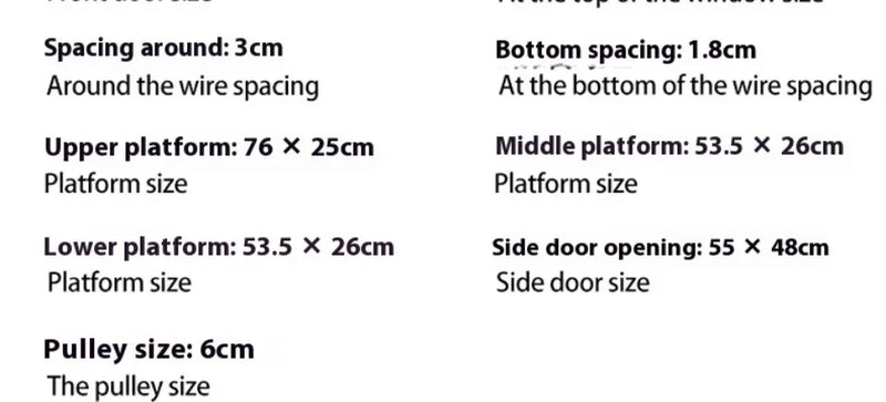 قفص قطط شبكي قابل للفتح مع فيلا مزدوجة