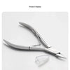 Precision Stainless Steel Cuticle Nipper for Salon-Quality Nail Care