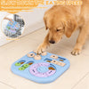 Interactive Dog Puzzle Toy with Non-Slip Base for Mental Stimulation and Slow Feeding