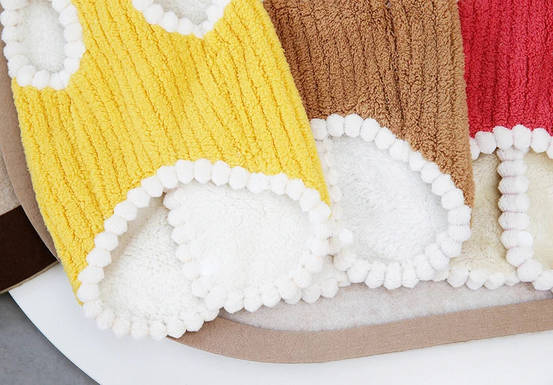 جاكيت شتوي للكلاب والقطط - سترة فليس لأحجام صغيرة إلى متوسطة