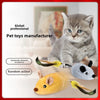 Interactive Motion-Activated Cat Toy Mouse with Squeaky Sounds
