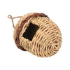 Handwoven Natural Grass Hanging Bird Nest for Small Birds