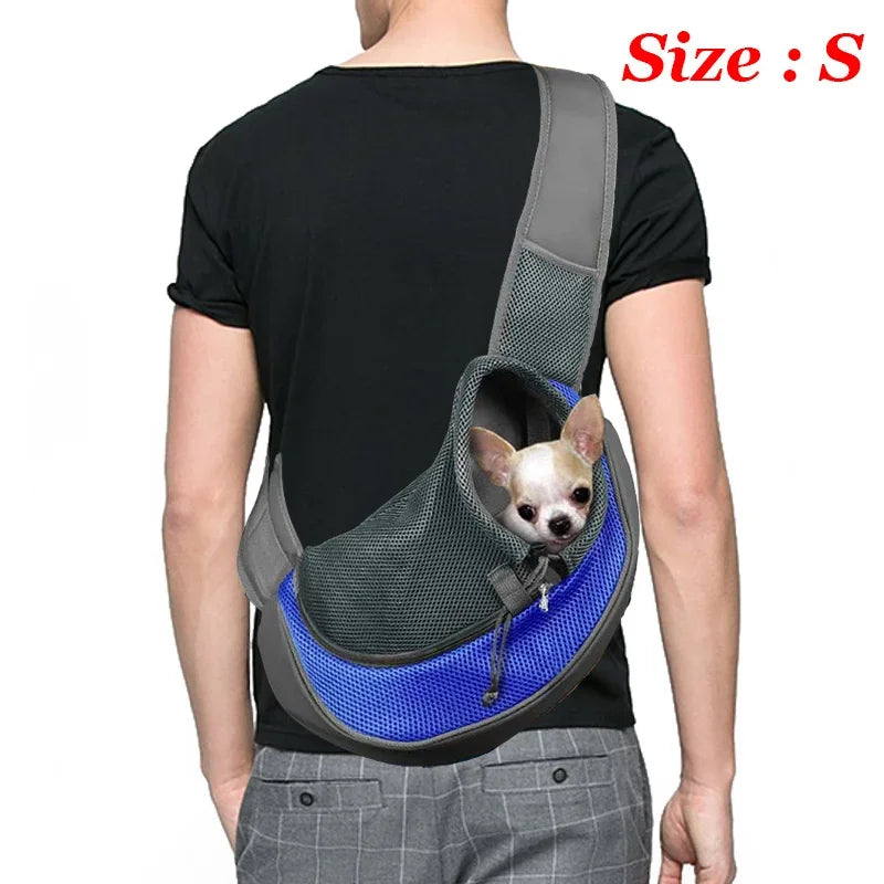 Breathable Dog Sling Carrier for Small Pets