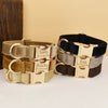 Personalisiertes Halsband, Geschirr & Leine Set mit abnehmbarem Fliegenknoten