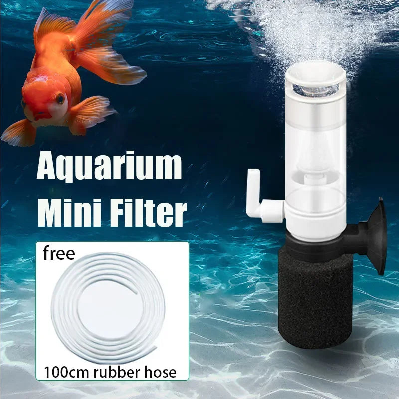 Filtre à éponge biologique compact pour aquarium