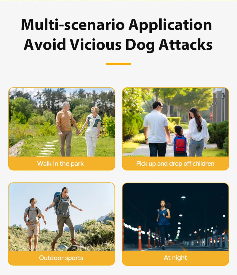 ROJECO Three-Head Ultrasonic Dog Training Device