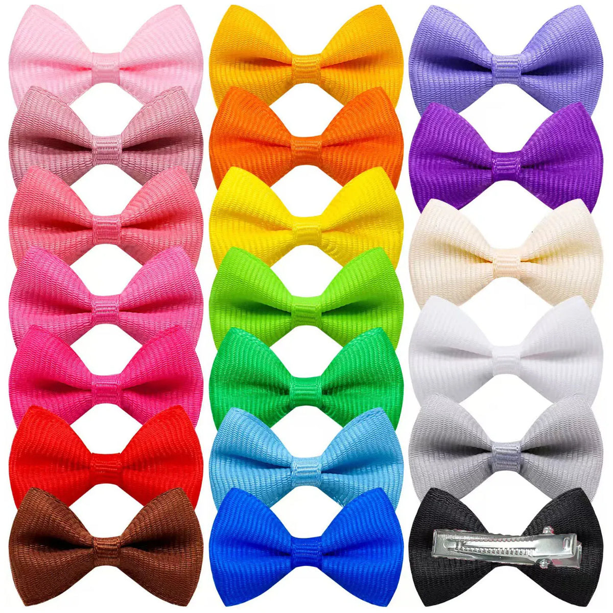 Pet Hair Bow Clips for Dogs and Cats