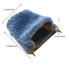 Warm Plush Hamster Hammock for Small Pets