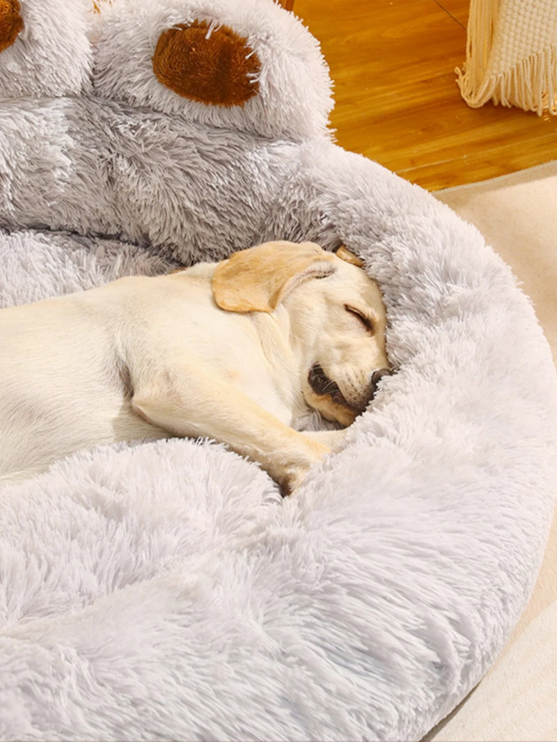Lit pour chien moelleux et duveteux