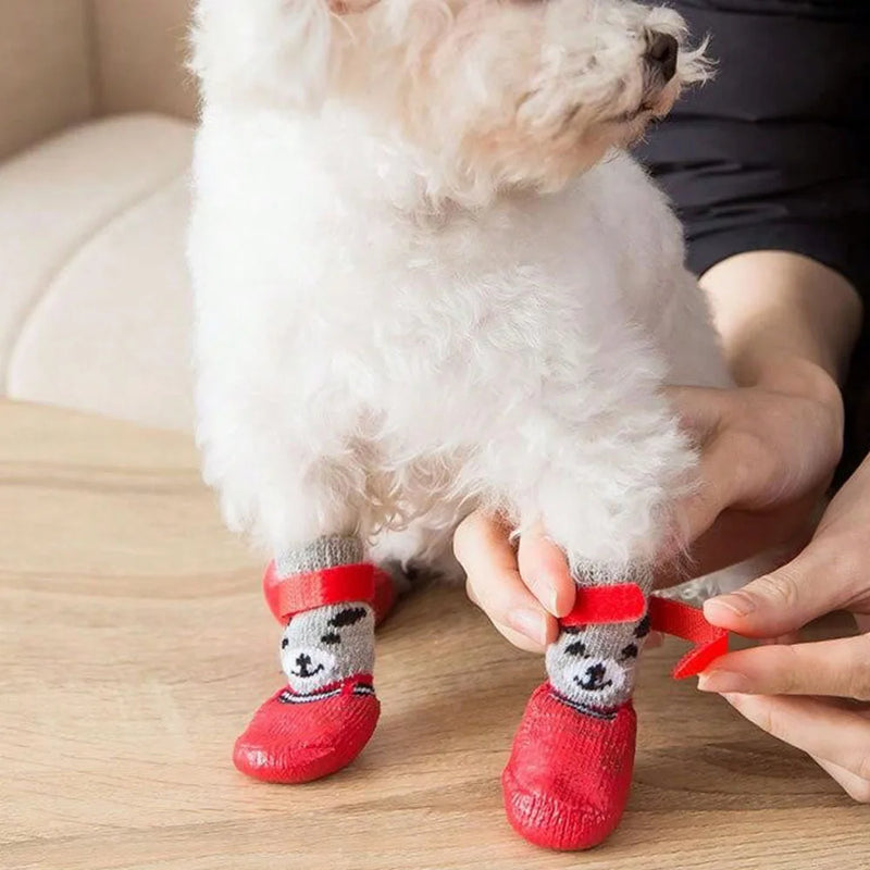 Calcetines Antideslizantes para Perros: Protección para las Patas