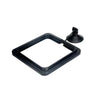 Anneau d'alimentation pour aquarium noir avec ventouse
