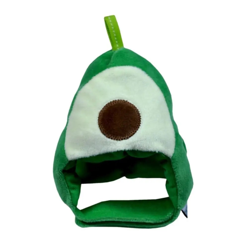 Fruit-Shaped Plush Pet Hat for Cats and Small Dogs