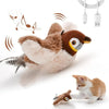 Rechargeable Flapping Bird Cat Toy with Catnip