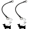 45cm Nylon Dog Leash Extender with Quick-Release Buckle