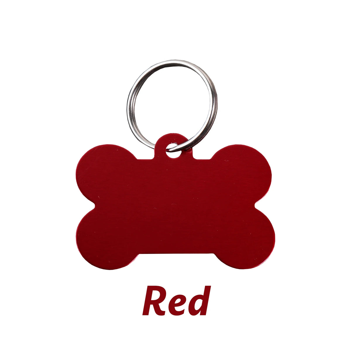 Personalized Bone-Shaped Dog Tag with Custom Engraving