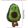 Avocado-Plüschtier mit Rucksackclip
