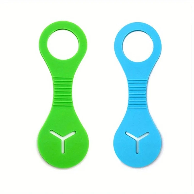 Hands-Free Silicone Dog Poop Bag Holder with Clip