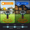Solar Powered Ultrasonic Pest Repeller for Yard and Garden