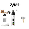 Quiet Rechargeable Electric Nail Grinder for Dogs and Cats