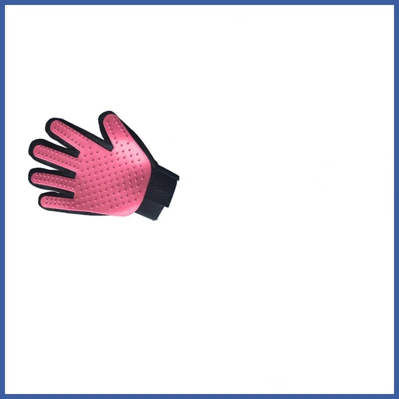 Gants de toilettage doux pour animaux