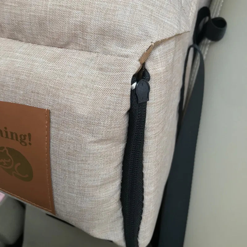 Cama Asiento Portátil para Perros en el Coche para Mascotas Pequeñas