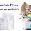 Cat Water Fountain Replacement Filters with Activated Carbon – 3-Layer Filtration for Clean, Fresh Water