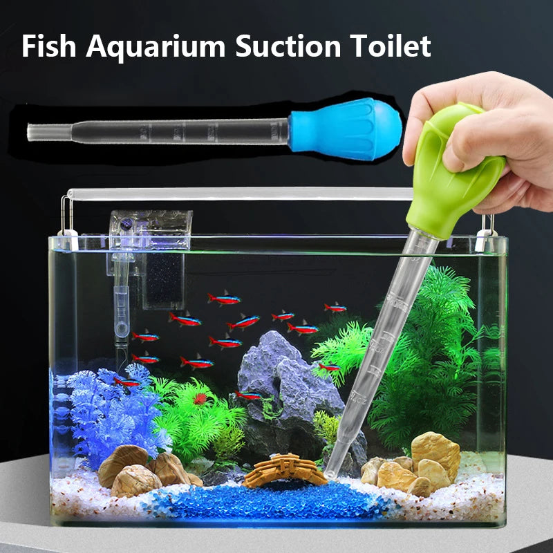 Siphon et Nettoyeur de Graviers pour Aquarium