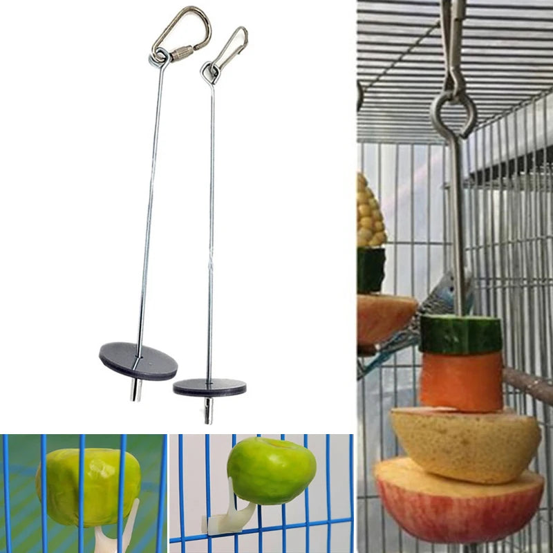 Stainless Steel Parrot Fruit Skewer
