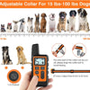 Collier réglable pour chiens, avec différentes races et un dispositif d'entraînement portable