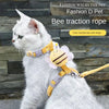 Breathable Mesh Cat & Small Dog Harness with Leash