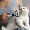 Peine de Aseo para Mascotas de Acero Inoxidable Doble Cara