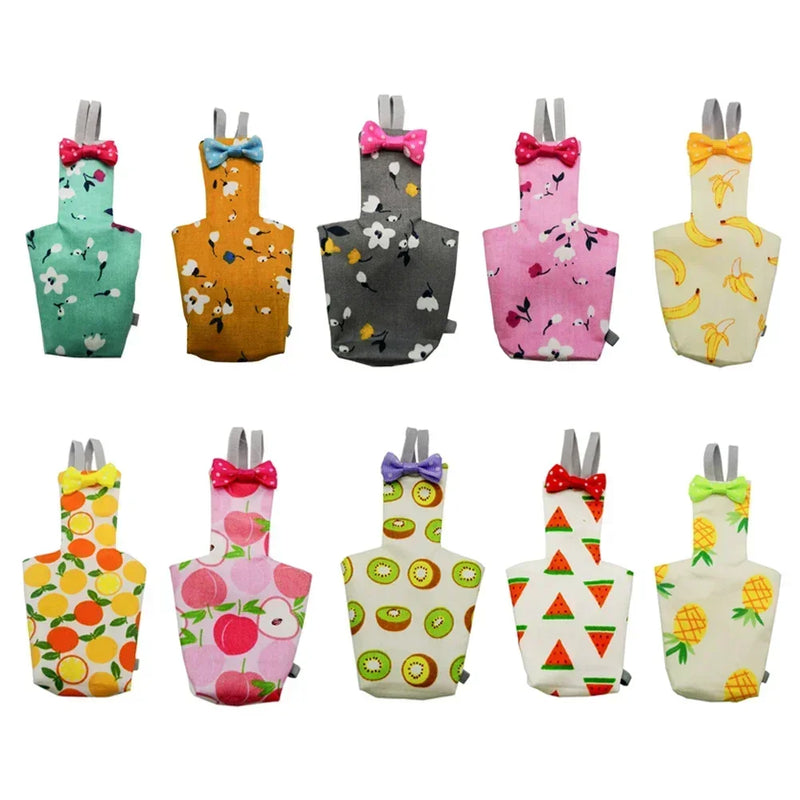 Parrot Diaper Flight Suit for Small Birds