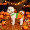 Adjustable Halloween Pumpkin Overall Costume for Small Dogs and Cats