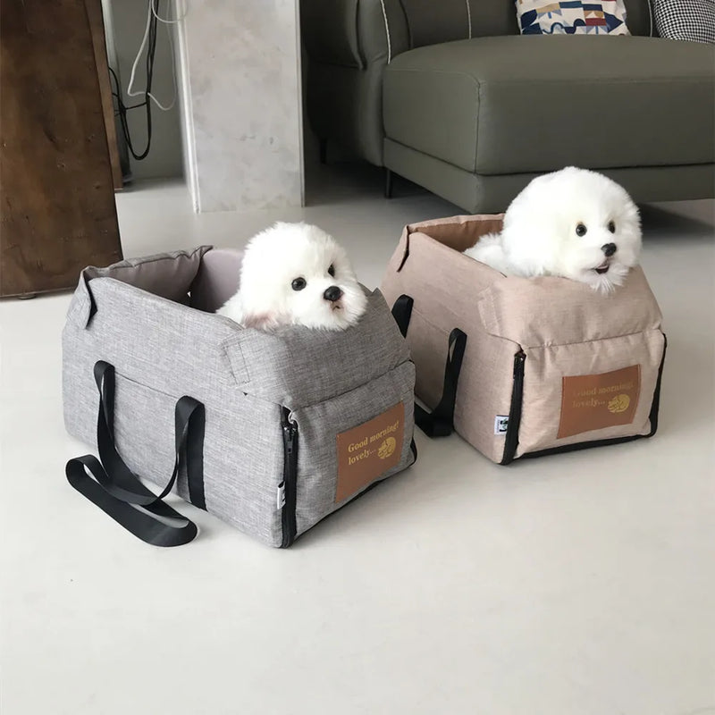 Cama Asiento Portátil para Perros en el Coche para Mascotas Pequeñas