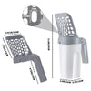 Cat Litter Scoop with Integrated Waste Bag Holder