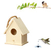 Wooden Hanging Birdhouse for Garden & Patio