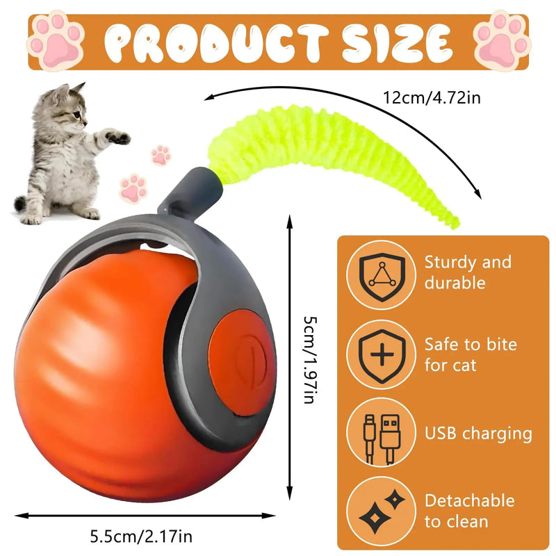 Pelota Interactiva Inteligente para Gatos