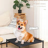 Foldable Elevated Pet Bed with Removable Washable Cover
