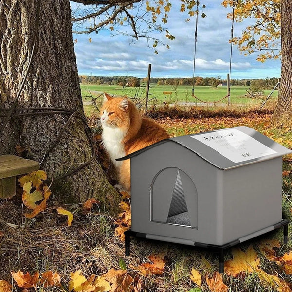 Abri Extérieur Imperméable pour Chats