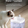 Fontaine à eau pour animaux avec deux modes de débit