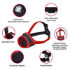Adjustable Breathable Mesh Dog Muzzle with Reflective Strip
