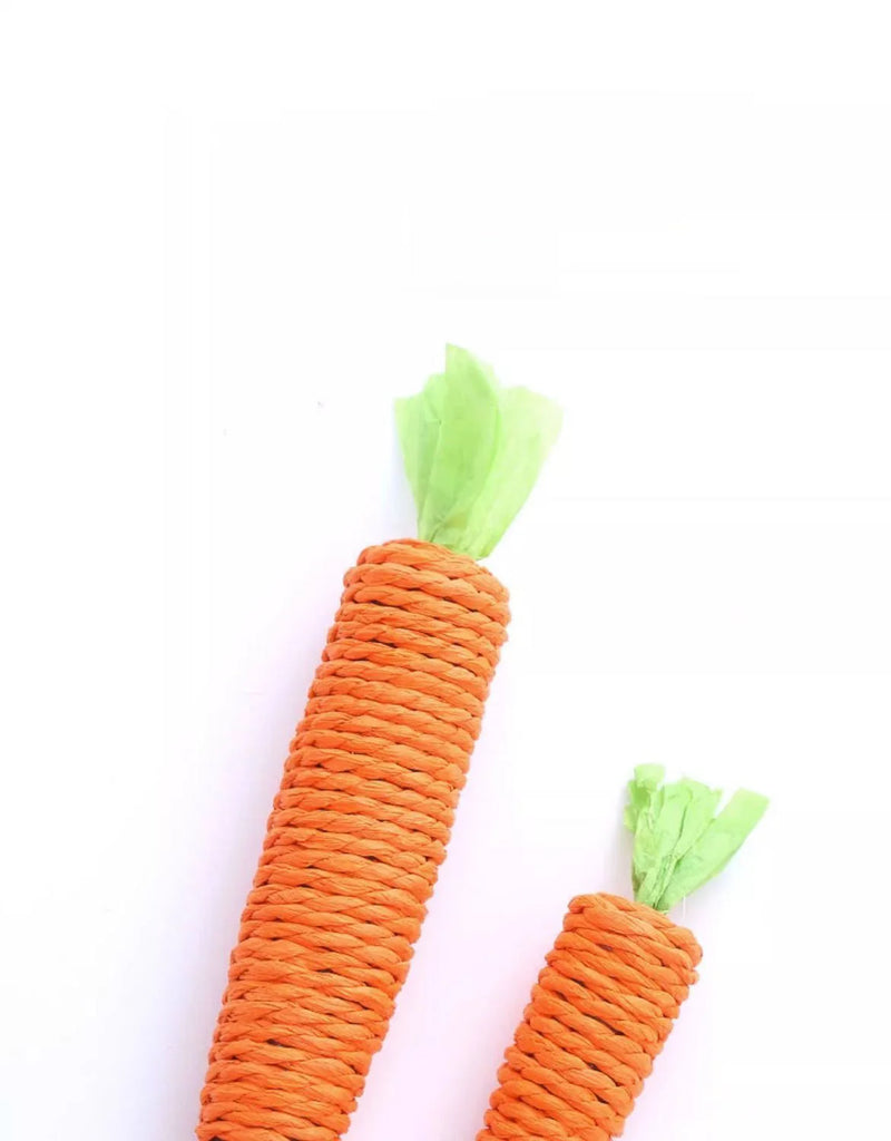 Juguete para Gatos con Forma de Zanahoria Activado por Sonido