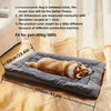 Grande Coussin pour Chien en Peluche avec Confort Polyester Épaissi