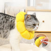 Adjustable Soft Plush Recovery Collar for Cats and Small Dogs