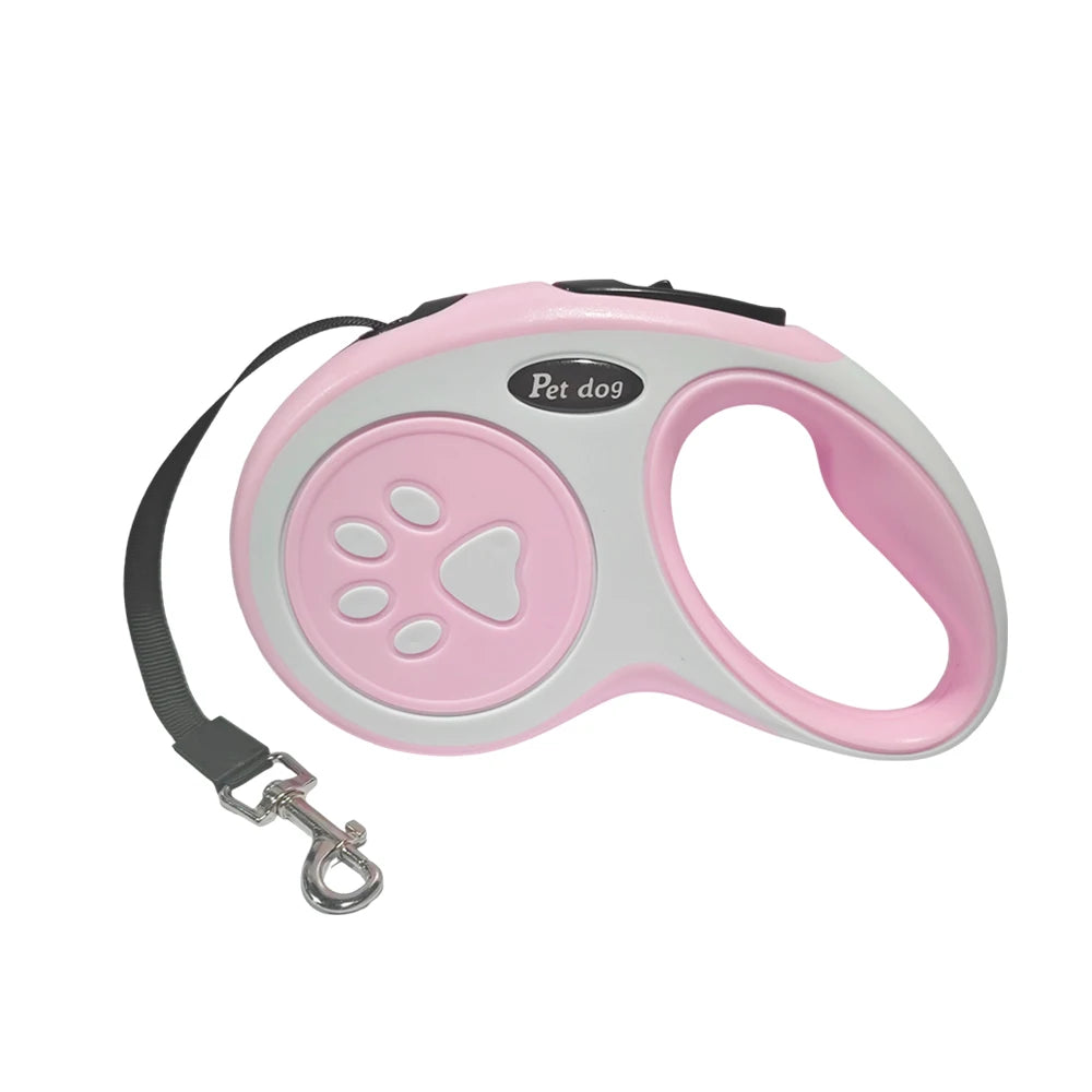 Retractable Nylon Dog Leash for Small and Medium Pets