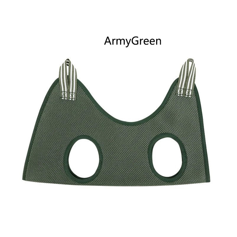 ArmyGreen pet grooming brush and nail trimmer set