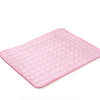 Ice Silk Cooling Pet Mat with Non-Slip Bottom