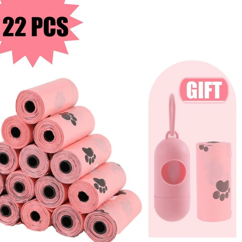 Biodegradable Dog Poop Bags with Dispenser (20 Rolls)