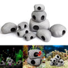 Purple Sand Aquarium Cave Hideaway with Natural Rock Finish